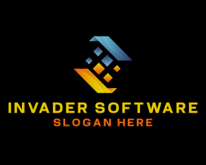 Digital Pixel Software logo design