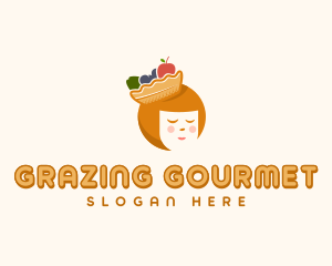 Fruit Basket Cafeteria logo design