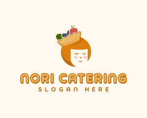 Fruit Basket Cafeteria logo design