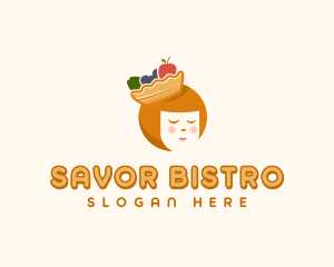 Fruit Basket Cafeteria logo design