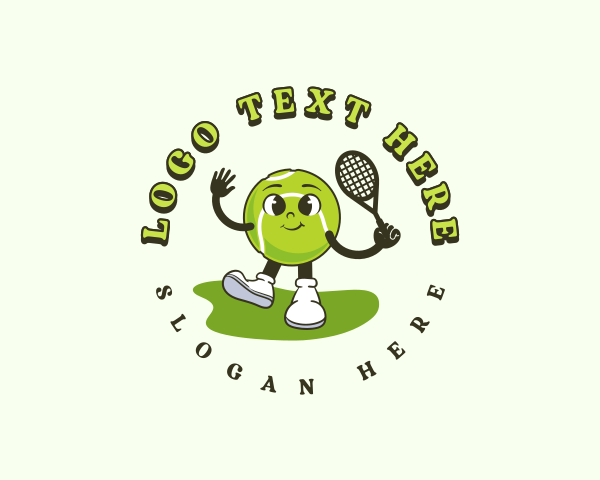 Racket logo example 2