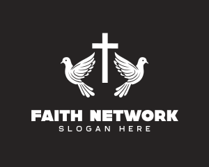 Faith Cross Dove logo