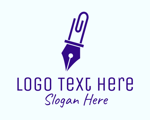 Writers Club logo example 1