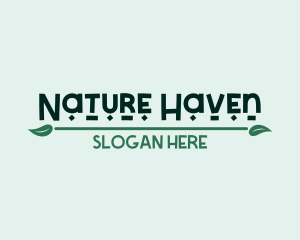 Nature Herbal Leaf logo design