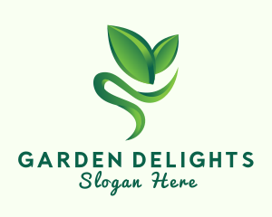 Horticulture Plant Sprout logo design