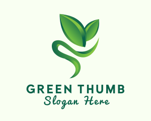 Horticulture Plant Sprout logo design