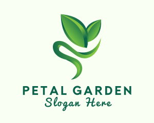 Horticulture Plant Sprout logo design