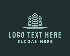 Development - Modern City Skyscraper logo design