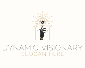 Astrological Psychic Eye logo design