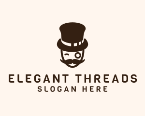 Classy Gentleman Hat logo design