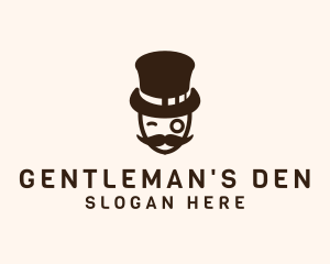 Classy Gentleman Hat logo design