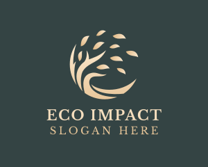 Eco Friendly Tree Environment logo