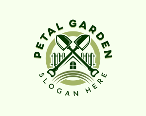 Shovel Lawn Landscaping logo design