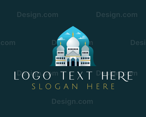 Islamic Mosque Temple Logo