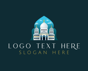 Islamic Mosque Temple Logo