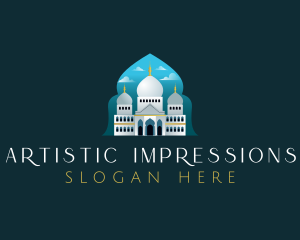 Islamic Mosque Temple logo design