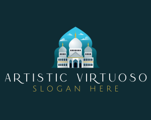 Islamic Mosque Temple logo design