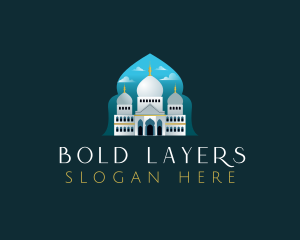 Islamic Mosque Temple logo design