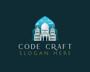 Islamic Mosque Temple logo design