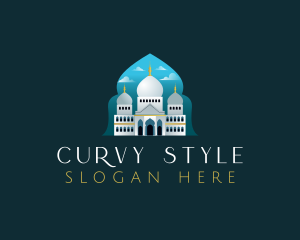 Islamic Mosque Temple logo design