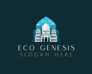 Islamic Mosque Temple logo design