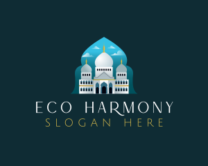 Islamic Mosque Temple logo design