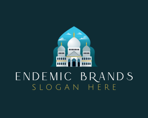 Islamic Mosque Temple logo design