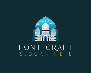 Islamic Mosque Temple logo design