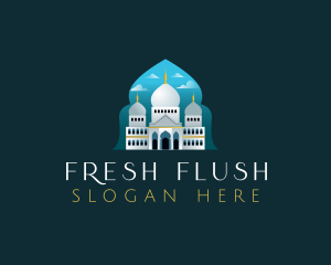 Islamic Mosque Temple logo design