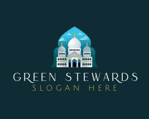 Islamic Mosque Temple logo design