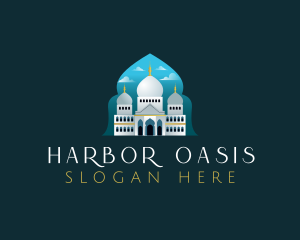 Islamic Mosque Temple logo design