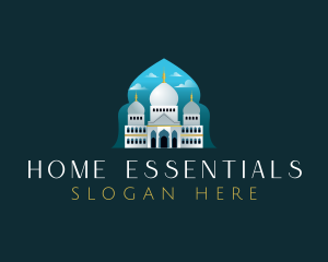 Islamic Mosque Temple logo design