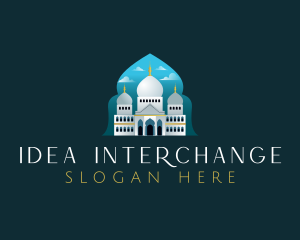 Islamic Mosque Temple logo design