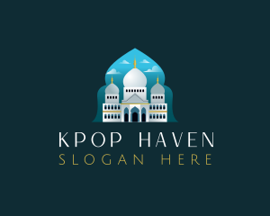 Islamic Mosque Temple logo design