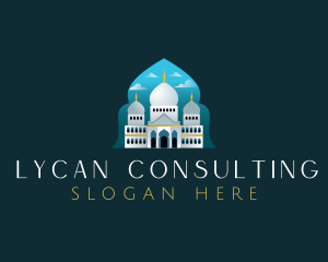 Islamic Mosque Temple logo design