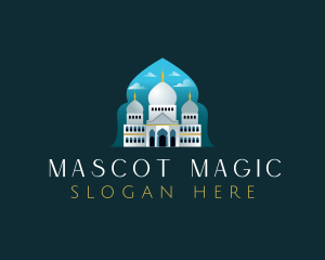 Islamic Mosque Temple logo design