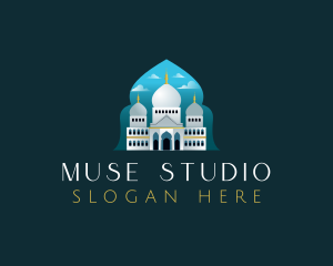 Islamic Mosque Temple logo design