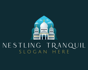 Islamic Mosque Temple logo design