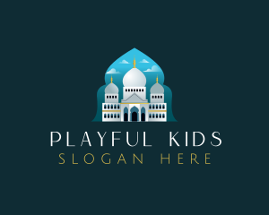 Islamic Mosque Temple logo design