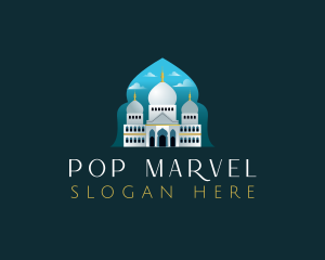 Islamic Mosque Temple logo design