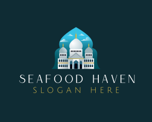 Islamic Mosque Temple logo design