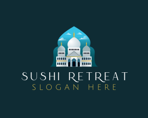 Islamic Mosque Temple logo design