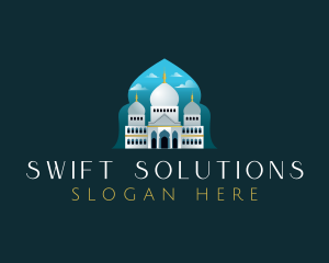 Islamic Mosque Temple logo design