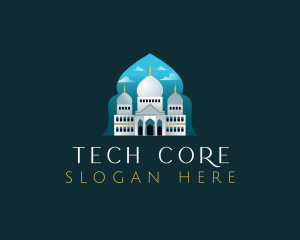 Islamic Mosque Temple logo design