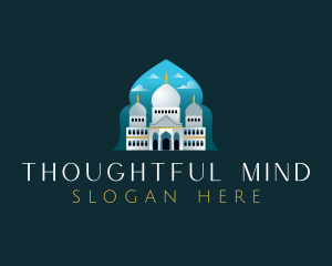 Islamic Mosque Temple logo design