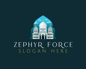 Islamic Mosque Temple logo design