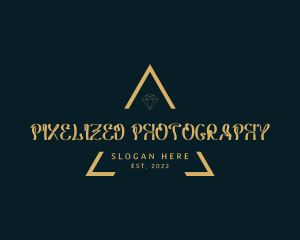 Gold Triangle Brand logo design