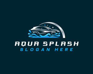Cleaning Splash Vehicle logo design
