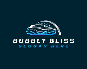 Cleaning Splash Vehicle logo design