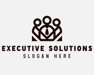 Corporate Employee Outsourcing logo design